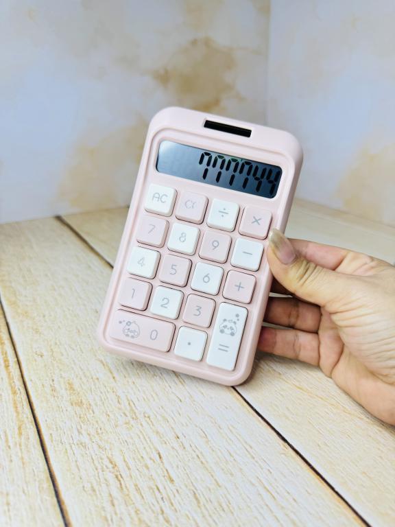 ماشین حساب رنگی طرح پاندا مینیمال کد 2654