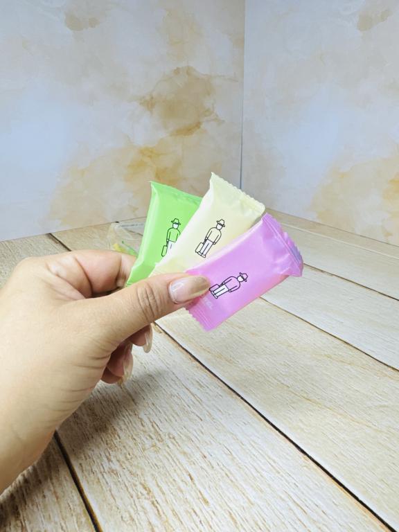 دستمال قرصی جادویی طرح شکلاتی کد 2656