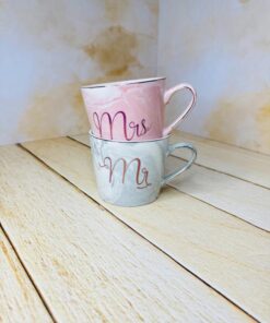 ماگ ست خانوم و اقا طرح ماربل کد2659