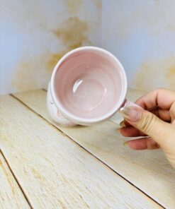 ست ماگ خانوم و اقا طرح ماربل فنجونی کد 2660