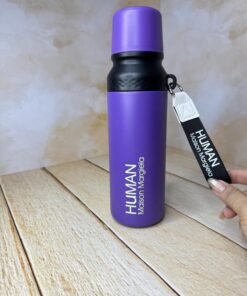 فلاسک استیل در لیوانی برند Human میل 750 کد 2661