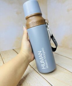 فلاسک استیل در لیوانی برند Human میل 750 کد 2661