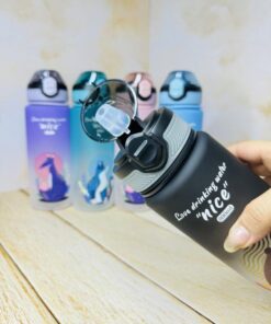 قمقمه فانتزی نی دار طرح حیوانات برند nice