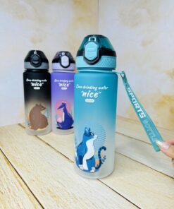 قمقمه فانتزی نی دار طرح حیوانات برند nice