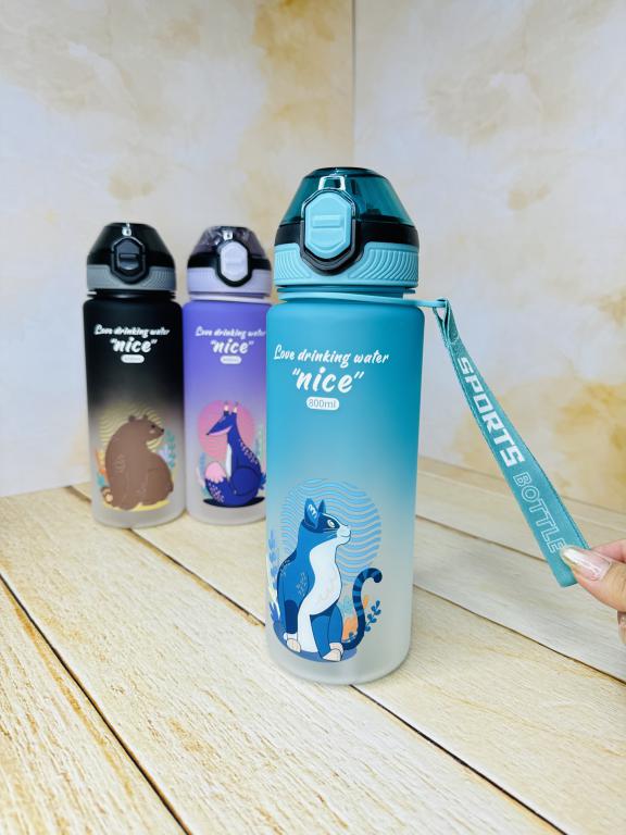 قمقمه فانتزی نی دار طرح حیوانات برند nice