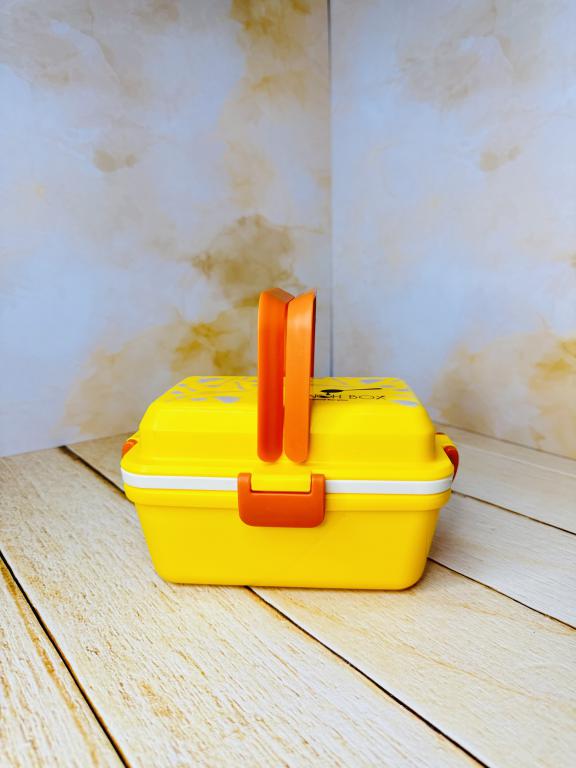 لانچ باکس ظرف غذای دوطبقه تک رنگ کد 2665