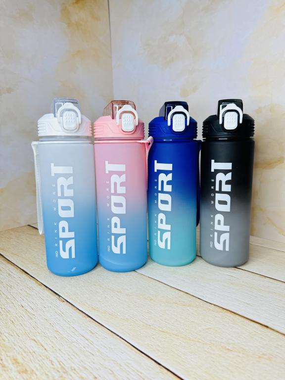 قمقمه اسپرت نی دار ورزشی 800 میل کد 2667