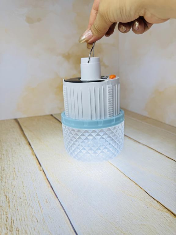 چراغ و لامپ سیار شارژی طرح کریستالی کد 2672