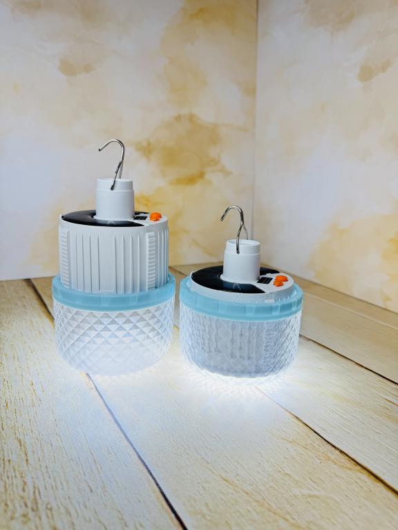 چراغ و لامپ سیار شارژی طرح کریستالی کد 2672