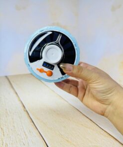 چراغ و لامپ سیار شارژی طرح کریستالی کد 2672