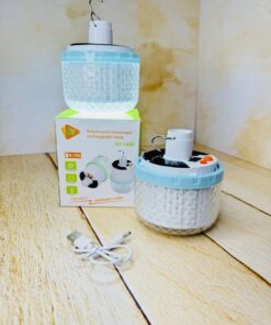 چراغ و لامپ سیار شارژی طرح کریستالی کد 2672