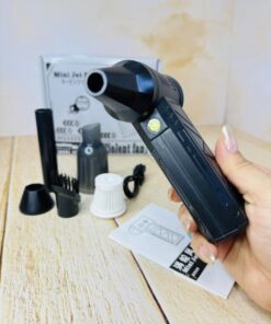 مینی جت دمنده شارژی چراغدار کد 2673