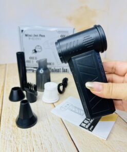 مینی جت دمنده شارژی چراغدار کد 2673