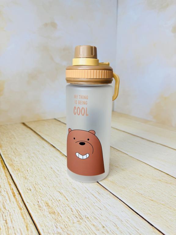 قمقمه فانتزی کودک طرح کله فندقی های خرسی کد 2679