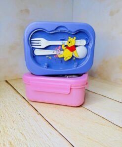 لانچ باکس ظرف غذا طرحدار درب تدی کد 2683