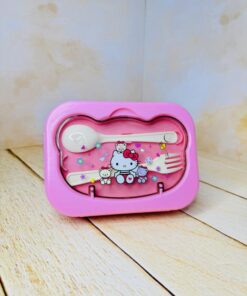 لانچ باکس ظرف غذا طرحدار درب تدی کد 2683