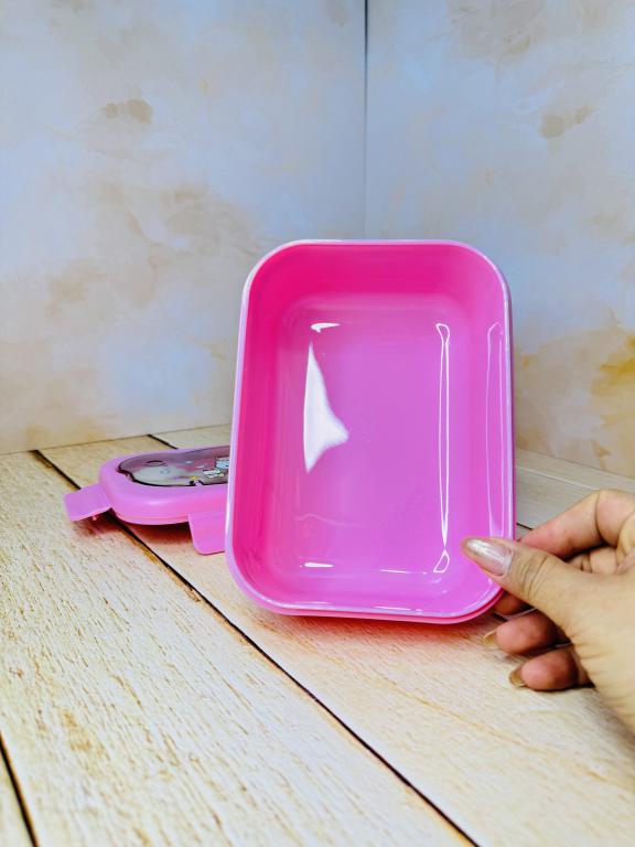 لانچ باکس ظرف غذا طرحدار درب تدی کد 2683