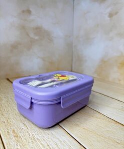 لانچ باکس ظرف غذا طرحدار درب تدی کد 2683