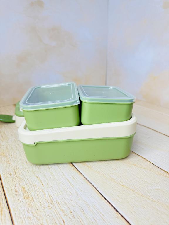 لانچ باکس فانتزی دوطبقه دسته دار طرح حیوانات کد 2684