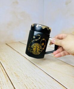 ماگ سرامیکی درپیچی اینه دار استارباکس کد 2686
