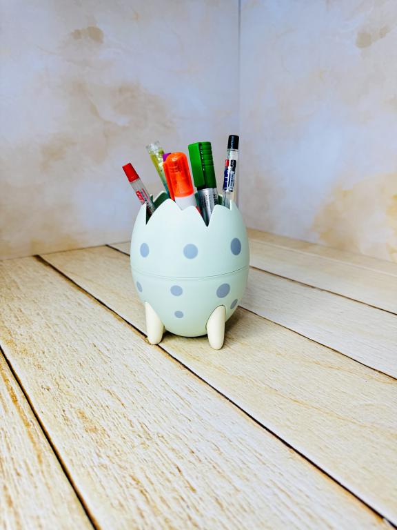 جا قلمی نشکن طرح تخم دایناسور کد 2687