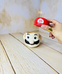 ماگ دست ساز دیزنی ماریو درب دار کد 2758