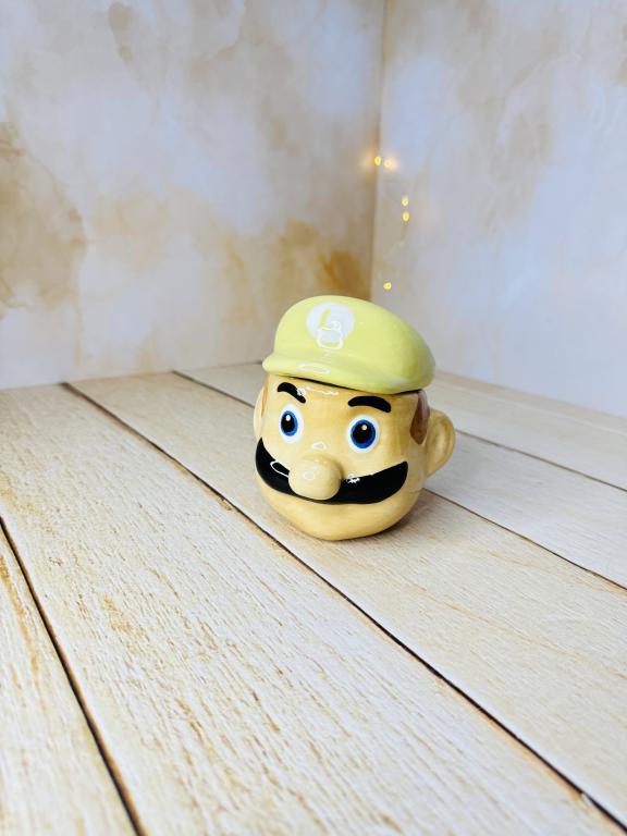 ماگ دست ساز دیزنی ماریو درب دار کد 2758