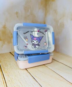 ظرف غذای داخل استیل طرح کرومی کد2767