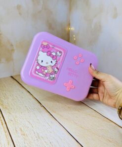 لانچ باکس مستطیلی کرومی و دوستان کد 2768