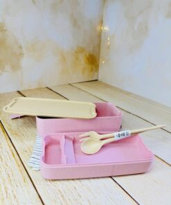 لانچ باکس نشکن گیاهی دو طبقه کد 2751