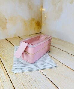 لانچ باکس نشکن گیاهی دو طبقه کد 2751