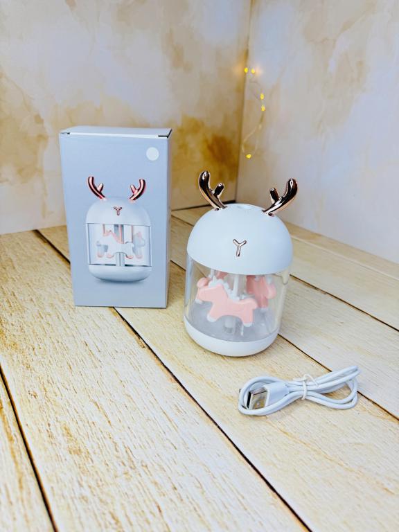 دستگاه بخور سرد طرح گوزن یونیکورن دار کد 2774