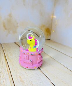 گوی موزیکال پمپی چراغدار بزرگ کرومی و استیچ کد 2779