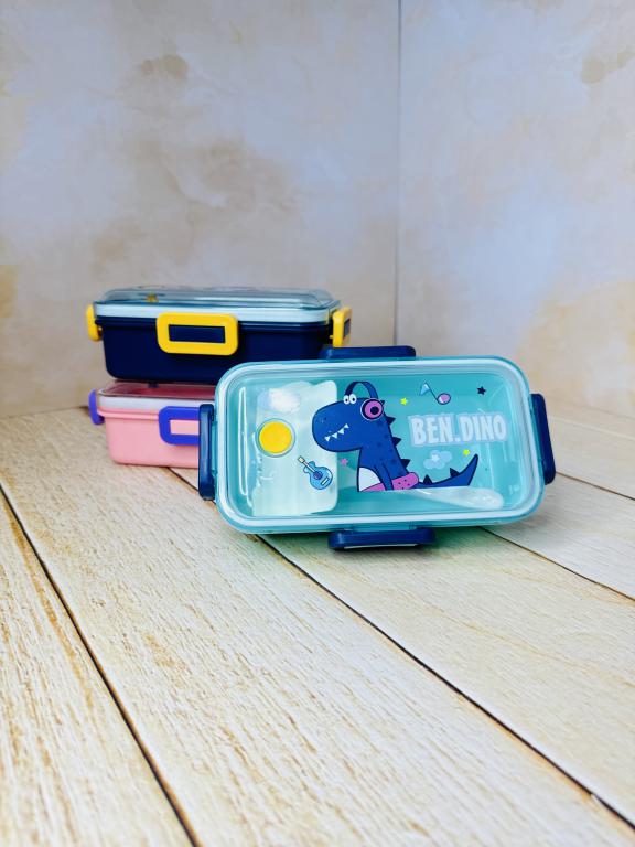 ظرف غذا فانتزی در قفلی کودک 3 طرح کد 2690