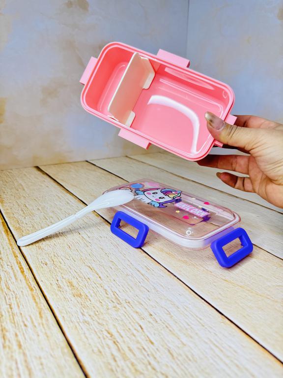 ظرف غذا فانتزی در قفلی کودک 3 طرح کد 2690