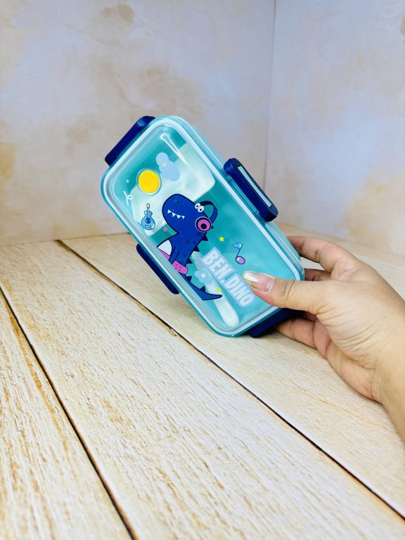 ظرف غذا فانتزی در قفلی کودک 3 طرح کد 2690