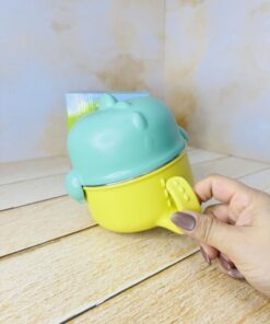 لانچ باکس استیل طرح دایناسور خنگول کد 2694