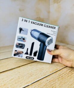 جارو شارژی ماشین مدل 3 کاره AS-228 کد 2696