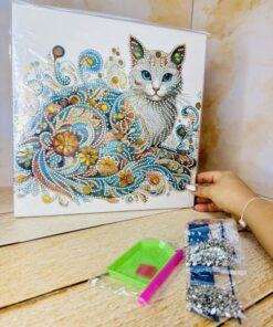 تابلو نقاشی الماسی طرح حیوانات بزرگ کد 2699