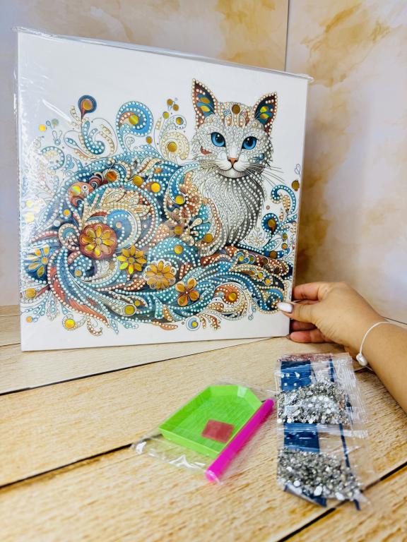 تابلو نقاشی الماسی طرح حیوانات بزرگ کد 2699