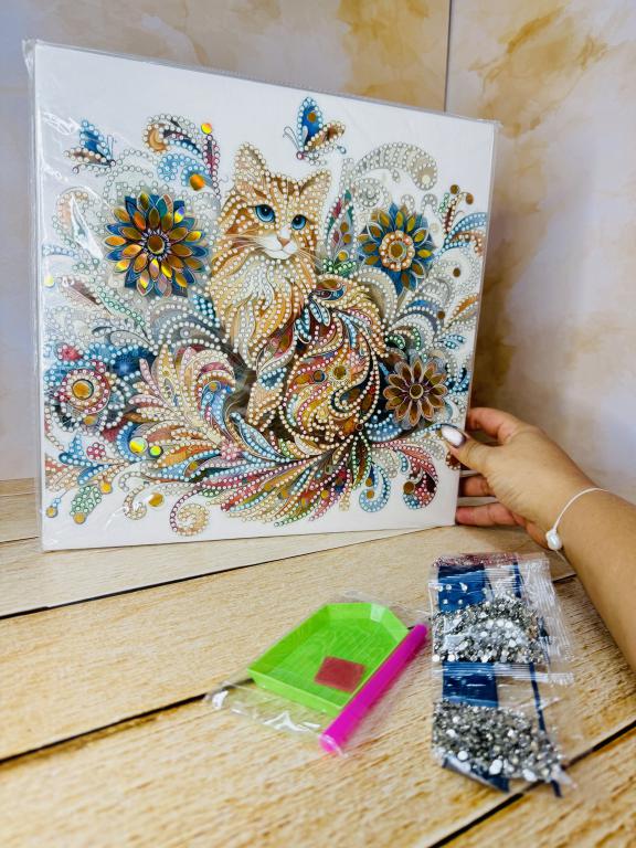 تابلو نقاشی الماسی طرح حیوانات بزرگ کد 2699