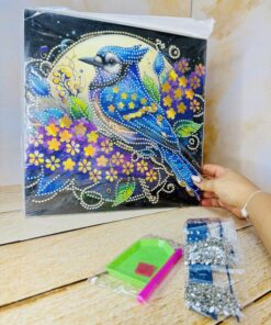 تابلو نقاشی الماسی طرح حیوانات بزرگ کد 2699