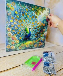 تابلو نقاشی الماسی طرح حیوانات بزرگ کد 2699