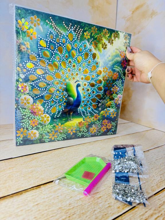 تابلو نقاشی الماسی طرح حیوانات بزرگ کد 2699