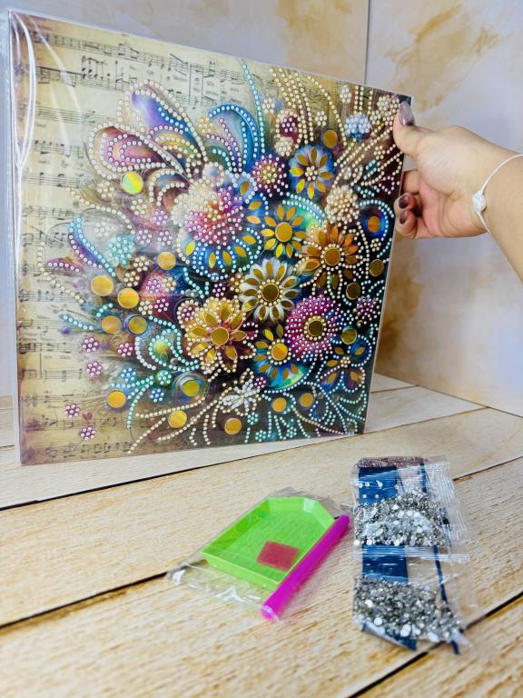 تابلو نقاشی الماسی طرح حیوانات بزرگ کد 2699