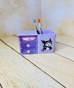 جا قلمی نشکن کشو دار کرومی کد 2722