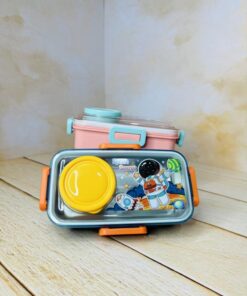 لانچ باکس ساندویچی داخل استیل کوچک کد 2730