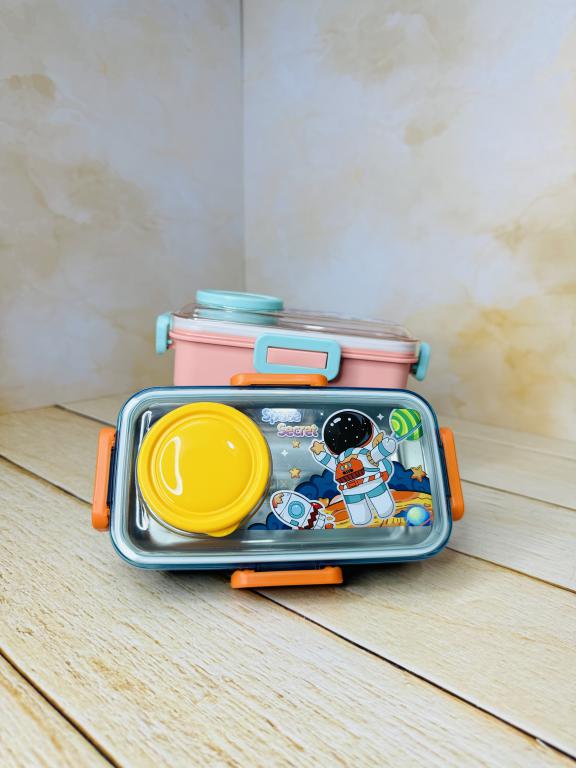 لانچ باکس ساندویچی داخل استیل کوچک کد 2730