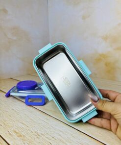 لانچ باکس ساندویچی داخل استیل کوچک کد 2730