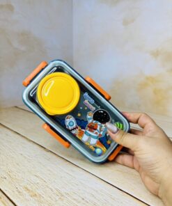 لانچ باکس ساندویچی داخل استیل کوچک کد 2730